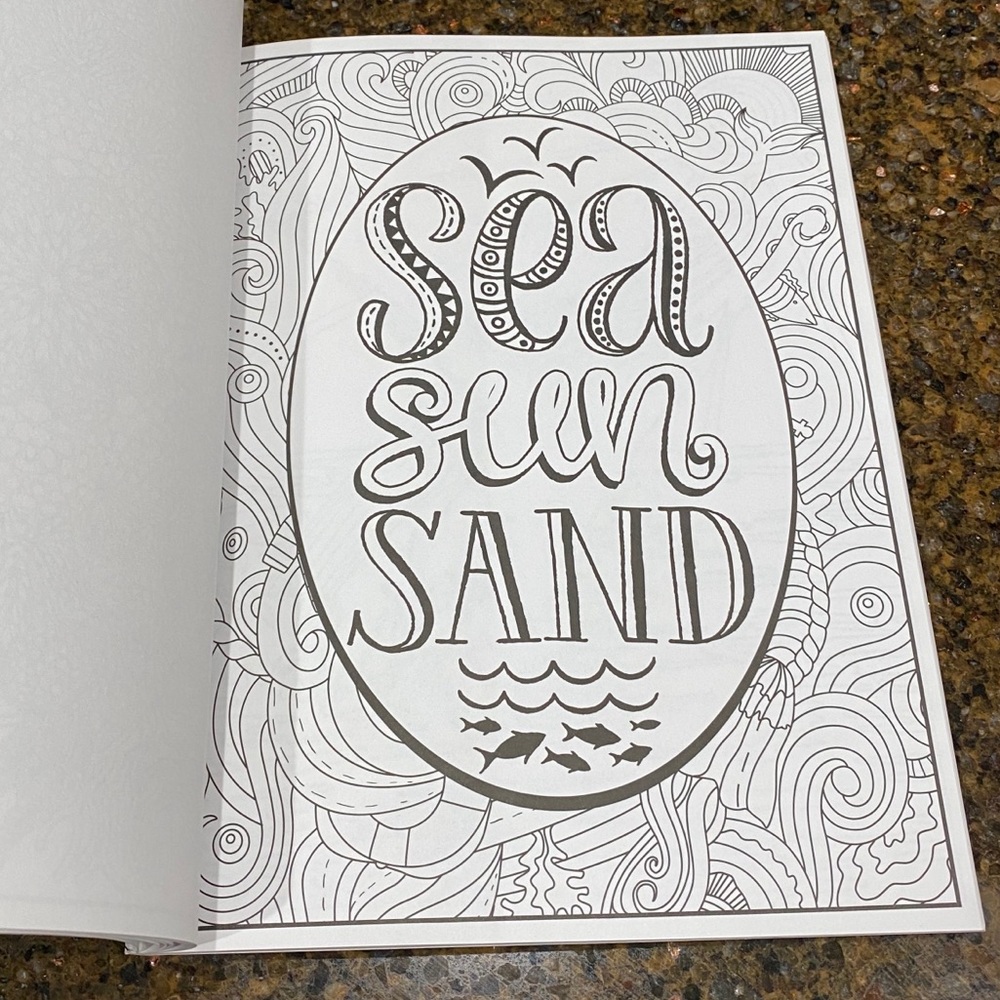 Splash Of Color Adult Coloring Book - Picture 9 of 11